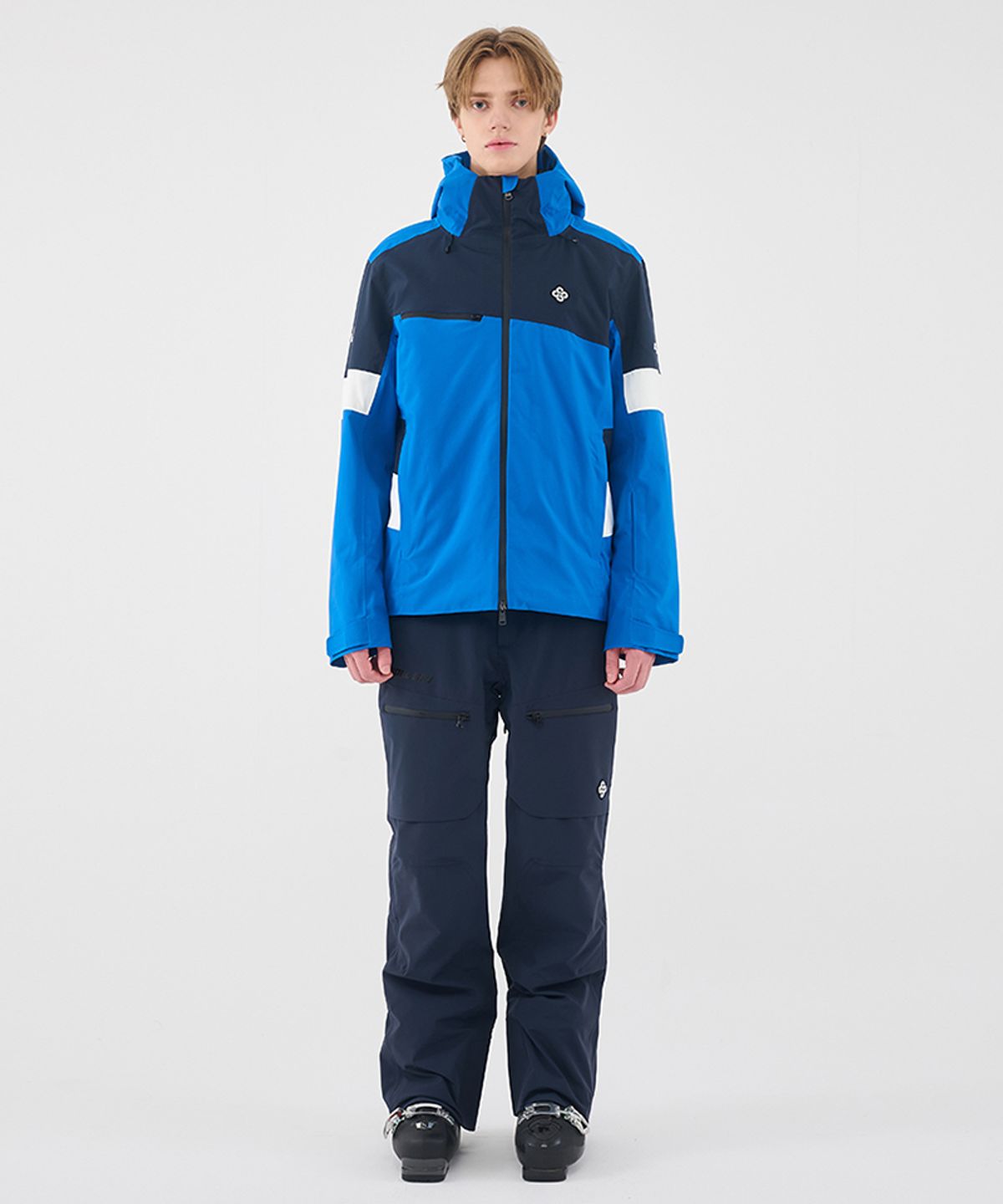 돌아우터웨어(DOLL OUTERWEAR) 2425 알마 스키 자켓&팬츠 세트 BLUE 남녀공용