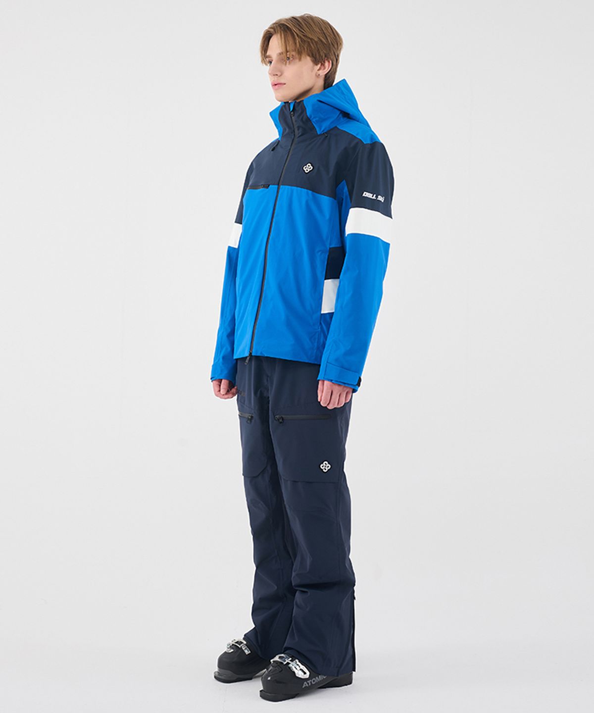 돌아우터웨어(DOLL OUTERWEAR) 2425 알마 스키 자켓&팬츠 세트 BLUE 남녀공용