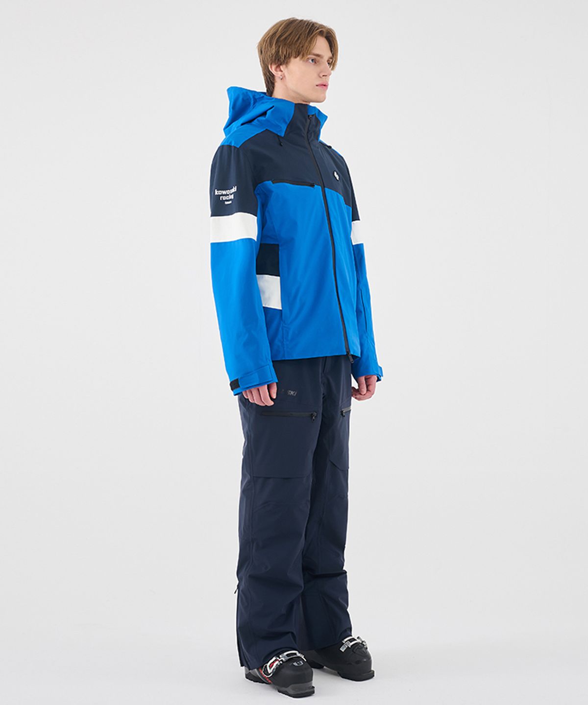 돌아우터웨어(DOLL OUTERWEAR) 2425 알마 스키 자켓&팬츠 세트 BLUE 남녀공용