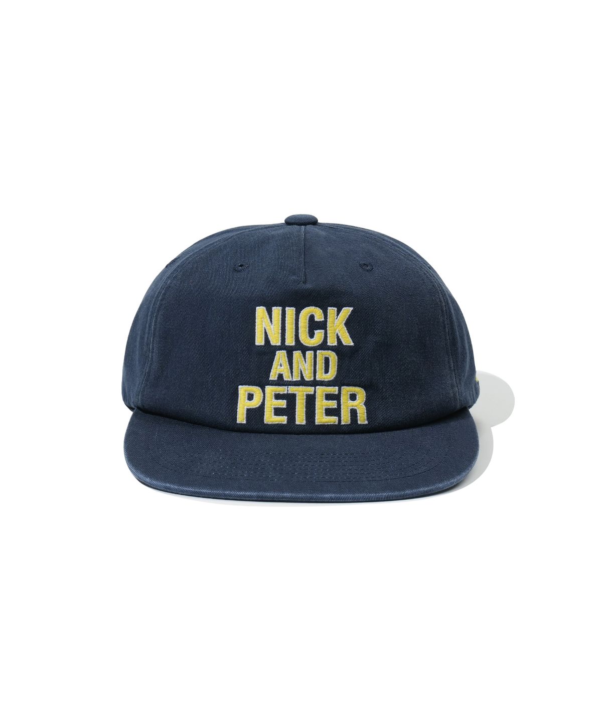 마이네임이즈피터(MYNAMEISPETER) [PETER X NICKGEAR] 5PANEL NICK & PETER CAP - NAVY