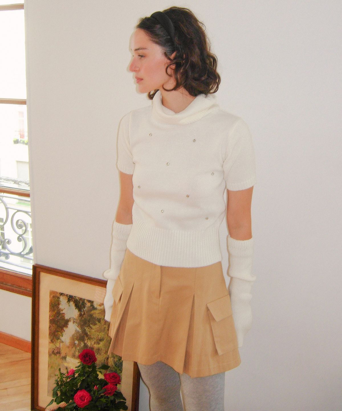 하케쉬(HACKESCH) Warmer Turtleneck_Ivory