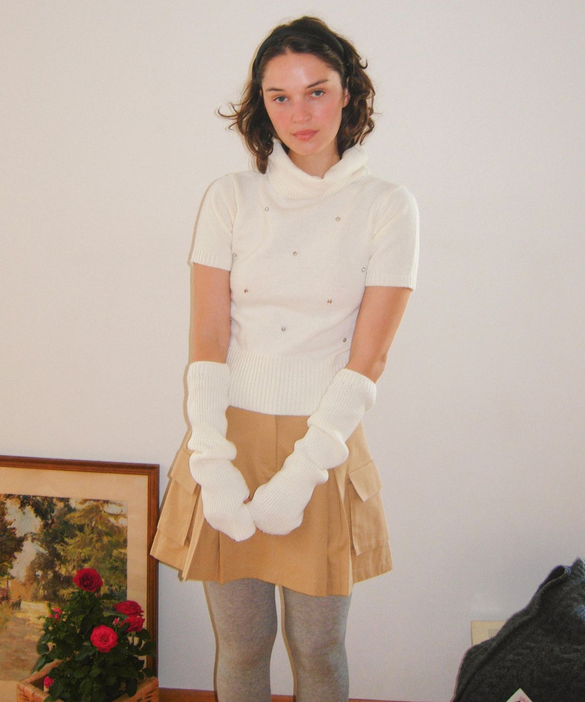하케쉬(HACKESCH) Pocket Skirt_Beige