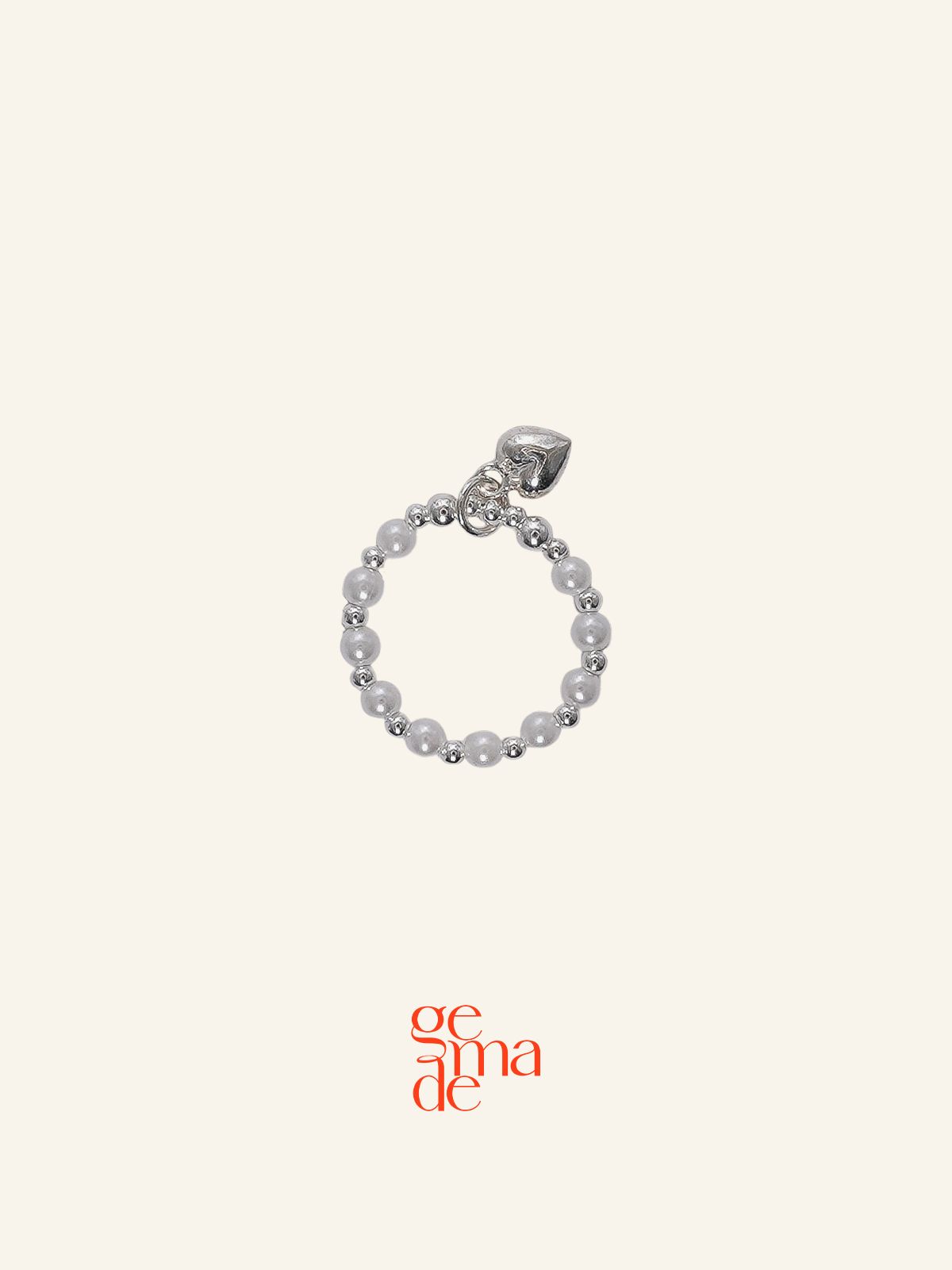 제마드(GEMADE) Pure pearl ring #R005