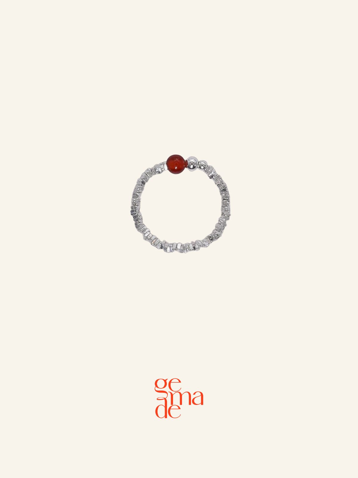 제마드(GEMADE) candy ball ring #R008