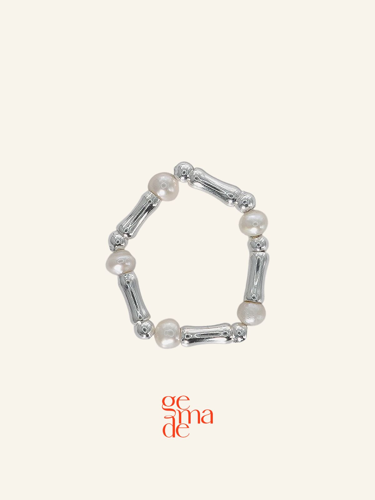 제마드(GEMADE) Glow pearl ring #R021