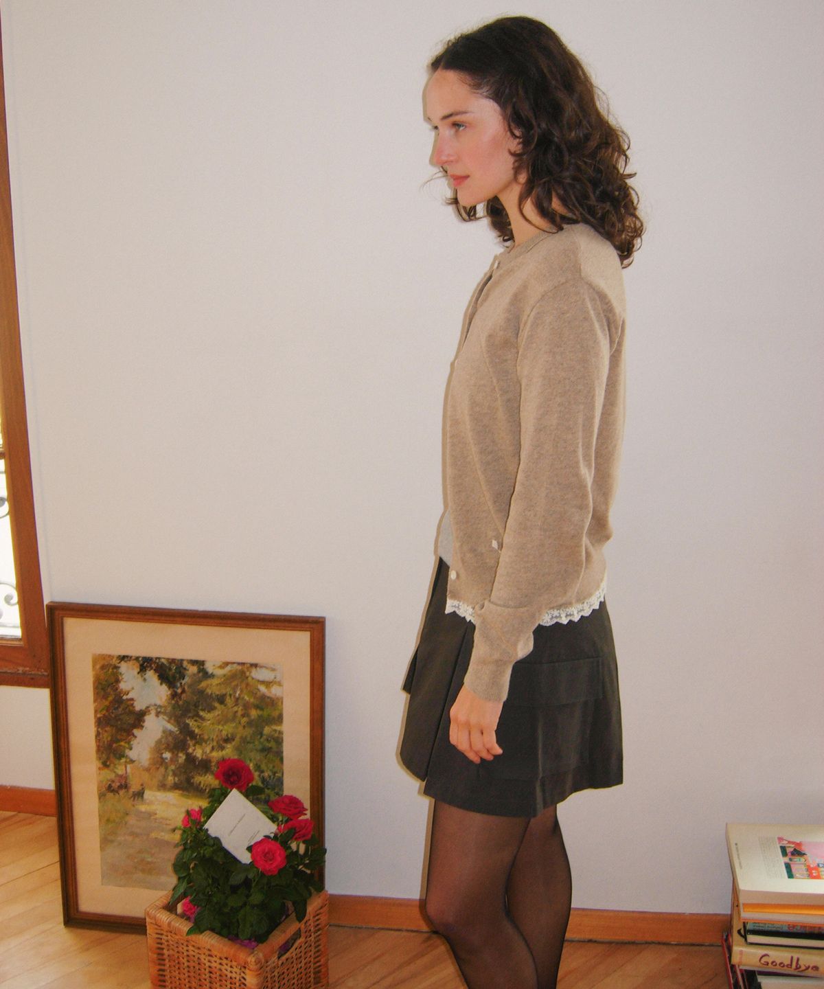 하케쉬(HACKESCH) Pocket Skirt_Charcoal