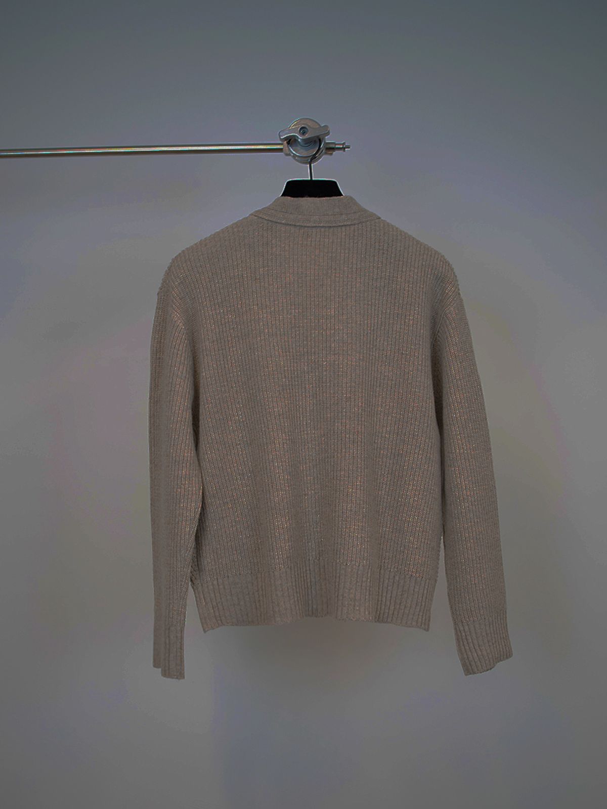 고저(GOZER) FOREST KNIT CARDIGAN_MOCHA BEIGE