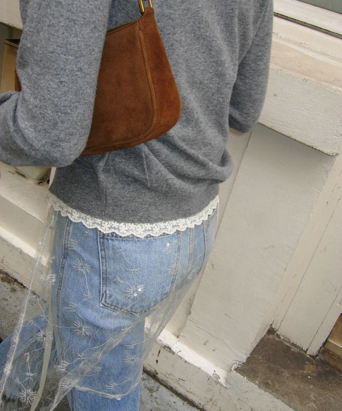 하케쉬(HACKESCH) Olivia Cardigan_Melange Gray