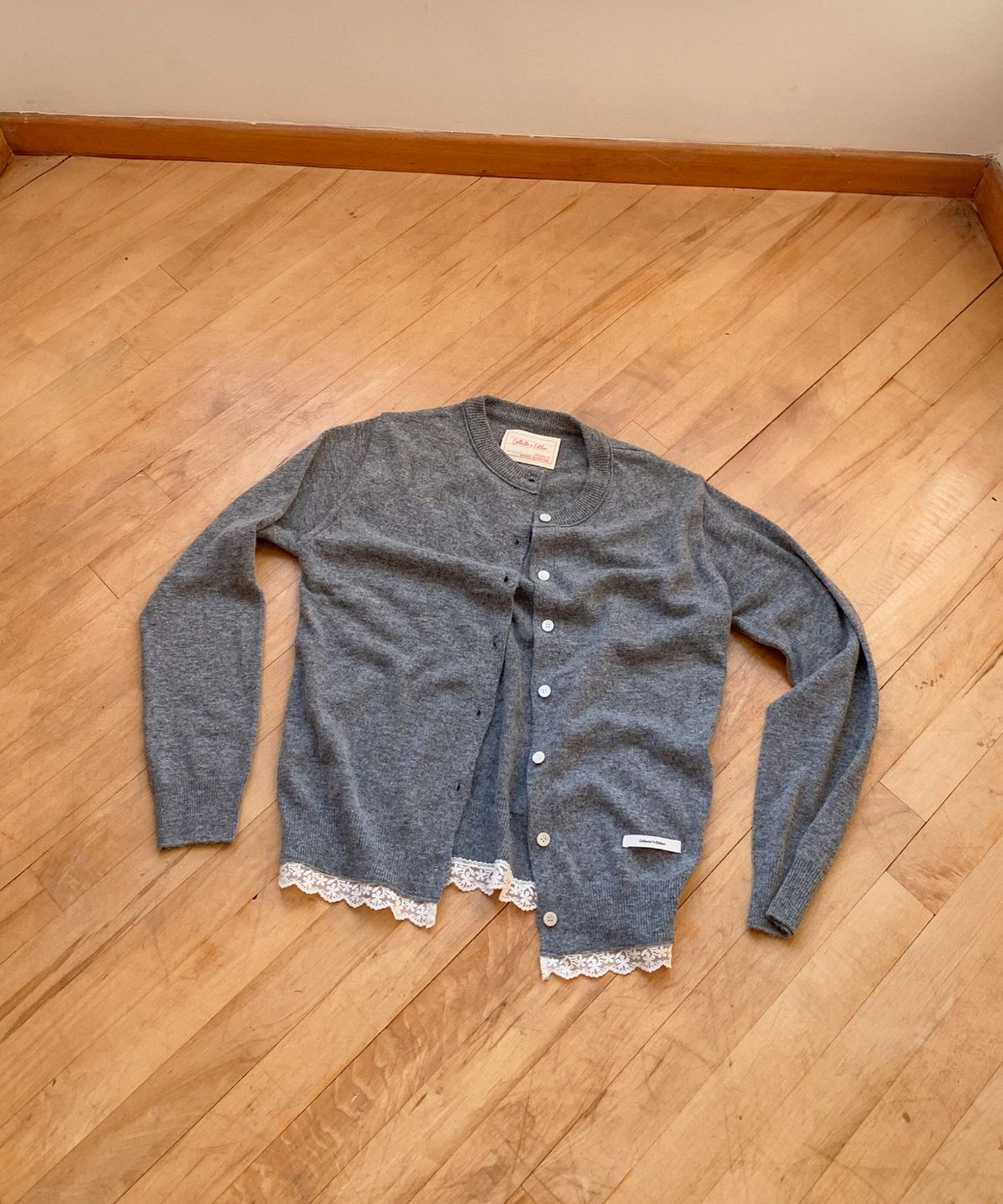 하케쉬(HACKESCH) Olivia Cardigan_Melange Gray