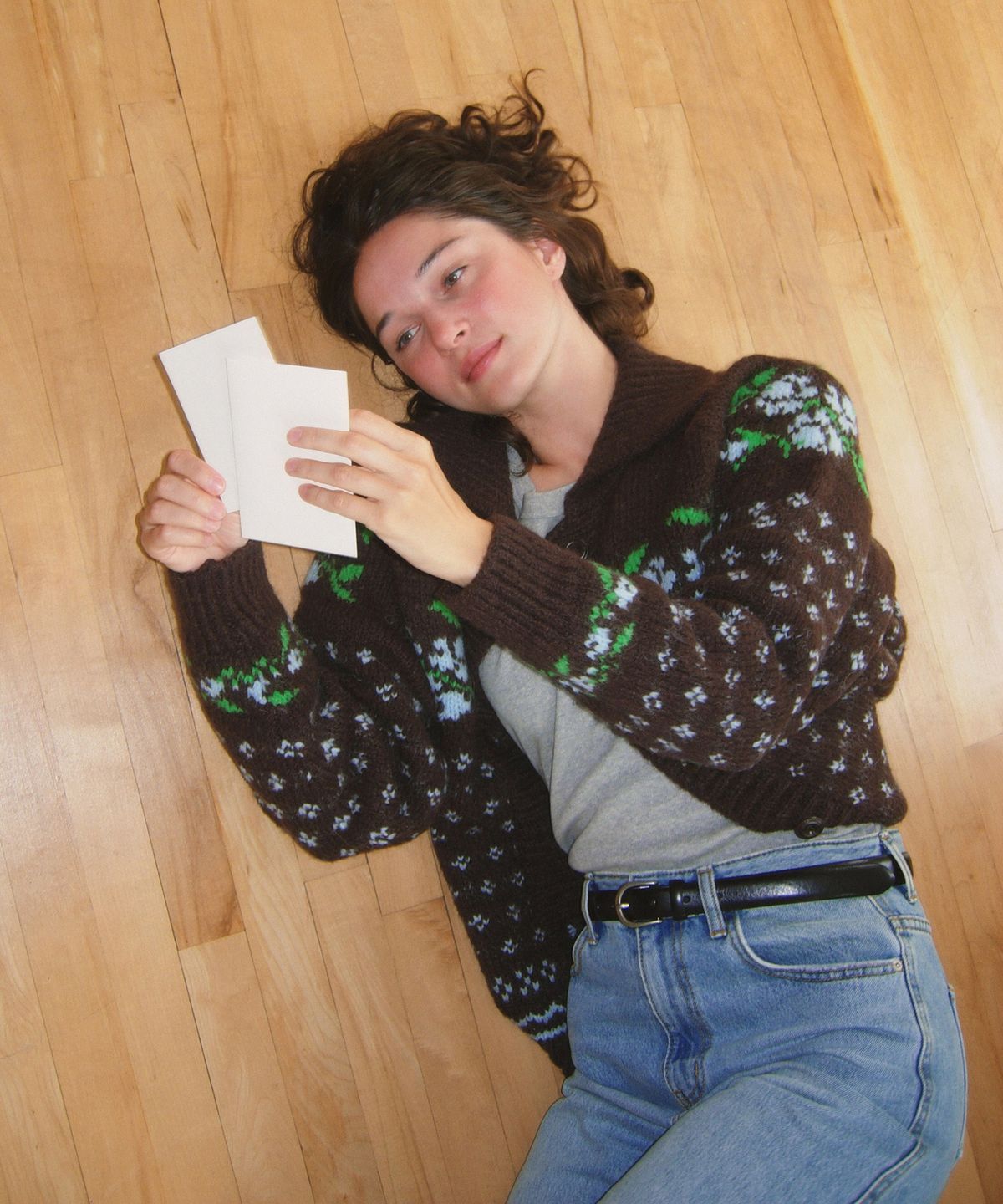 하케쉬(HACKESCH) Rose Cardigan_Chocolate