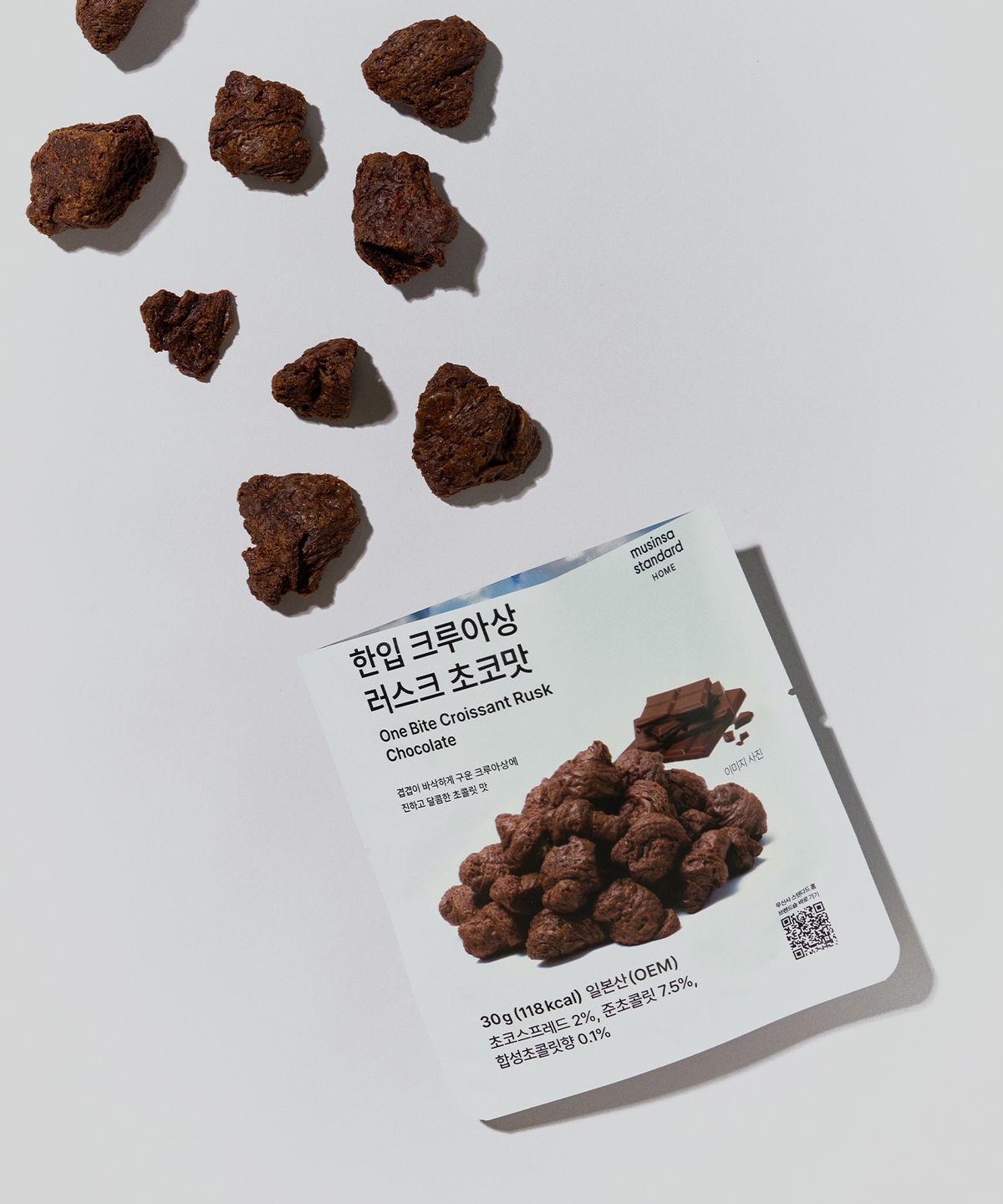 무신사 스탠다드 홈 & 프로덕트(MUSINSA STANDARD HOME & PRODUCTS) 한입 크루아상 러스크 3종 12팩 [믹스팩]
