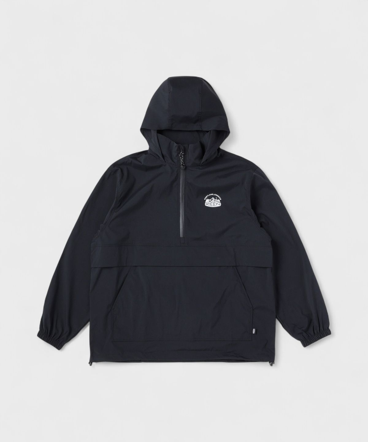 킨(KEEN) 나일론 아노락 후디 BLACK