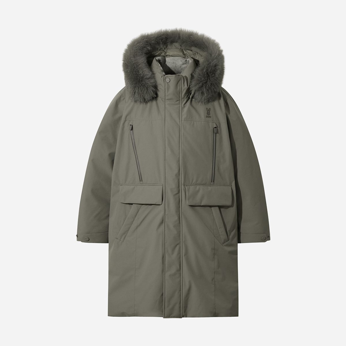 디오디(DOD) 데카히트 구스 롱다운 자켓(DARK BEIGE)