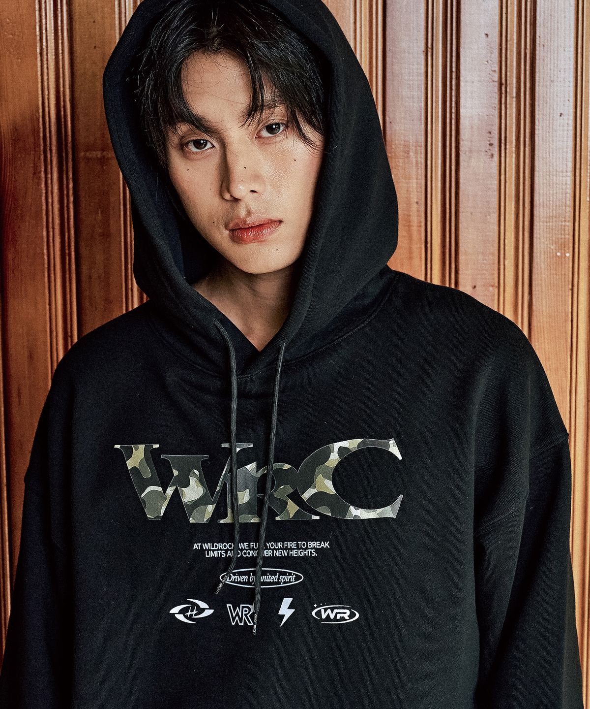 와일드락(WILDROCK) WRC CAMO 오버핏 후드_10 COL