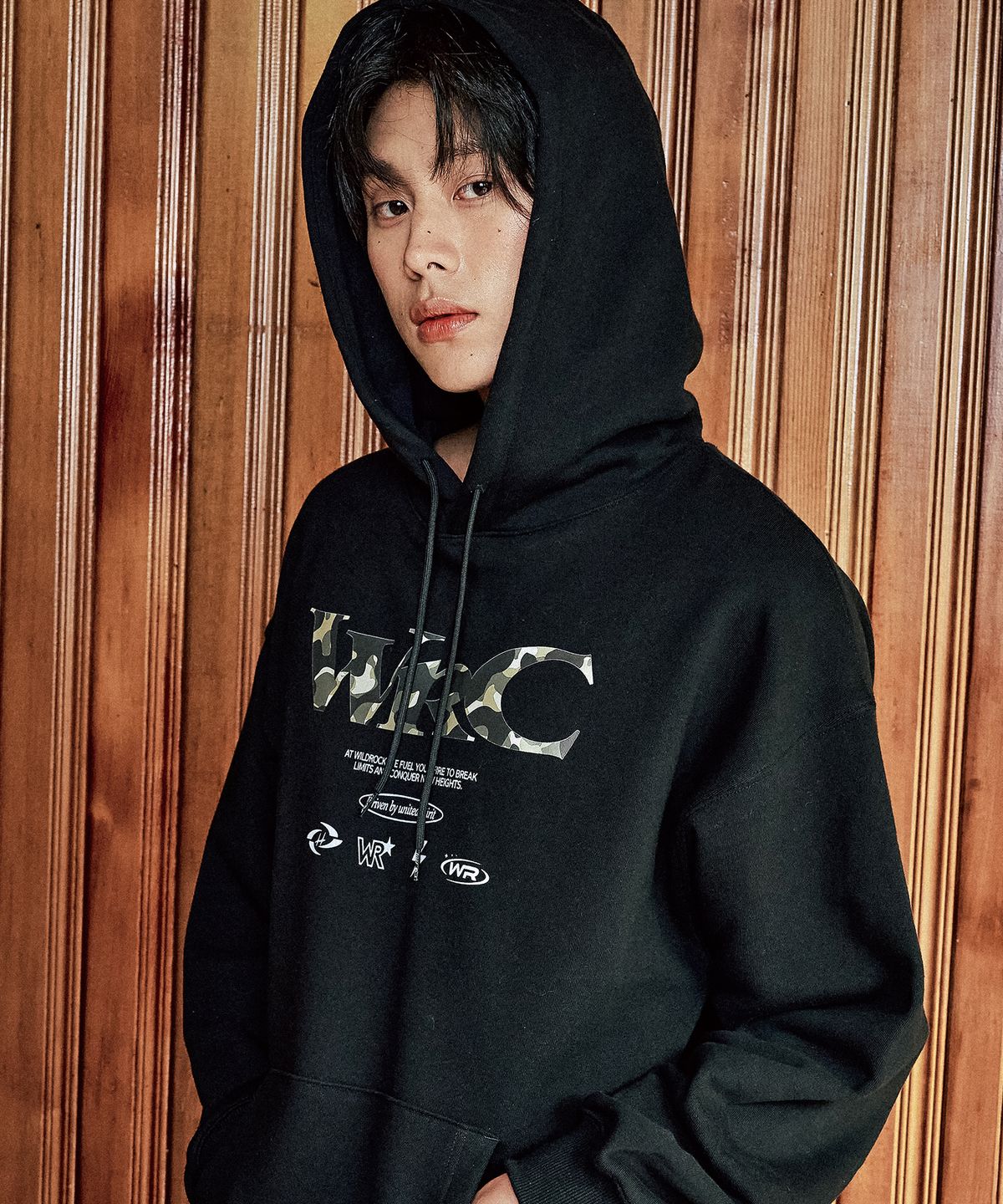 와일드락(WILDROCK) WRC CAMO 오버핏 후드_10 COL