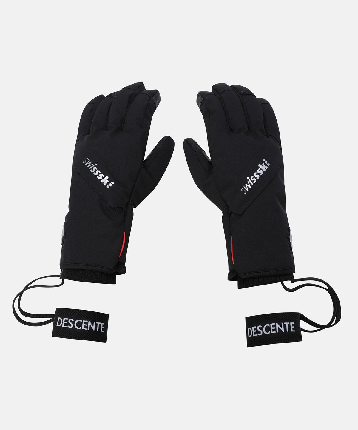 데상트(DESCENTE) 스위스 스키 장갑 블랙 SQ423IGLN0