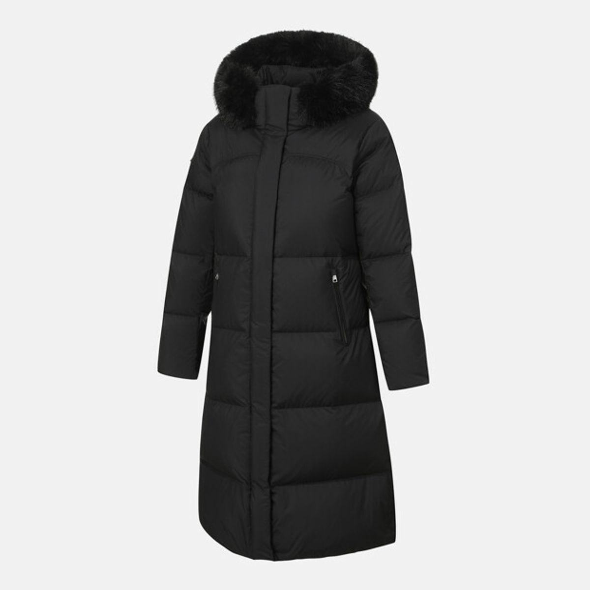 데상트(DESCENTE) 우먼스 캐논 롱 다운 자켓 블랙 SQ422SDJO2