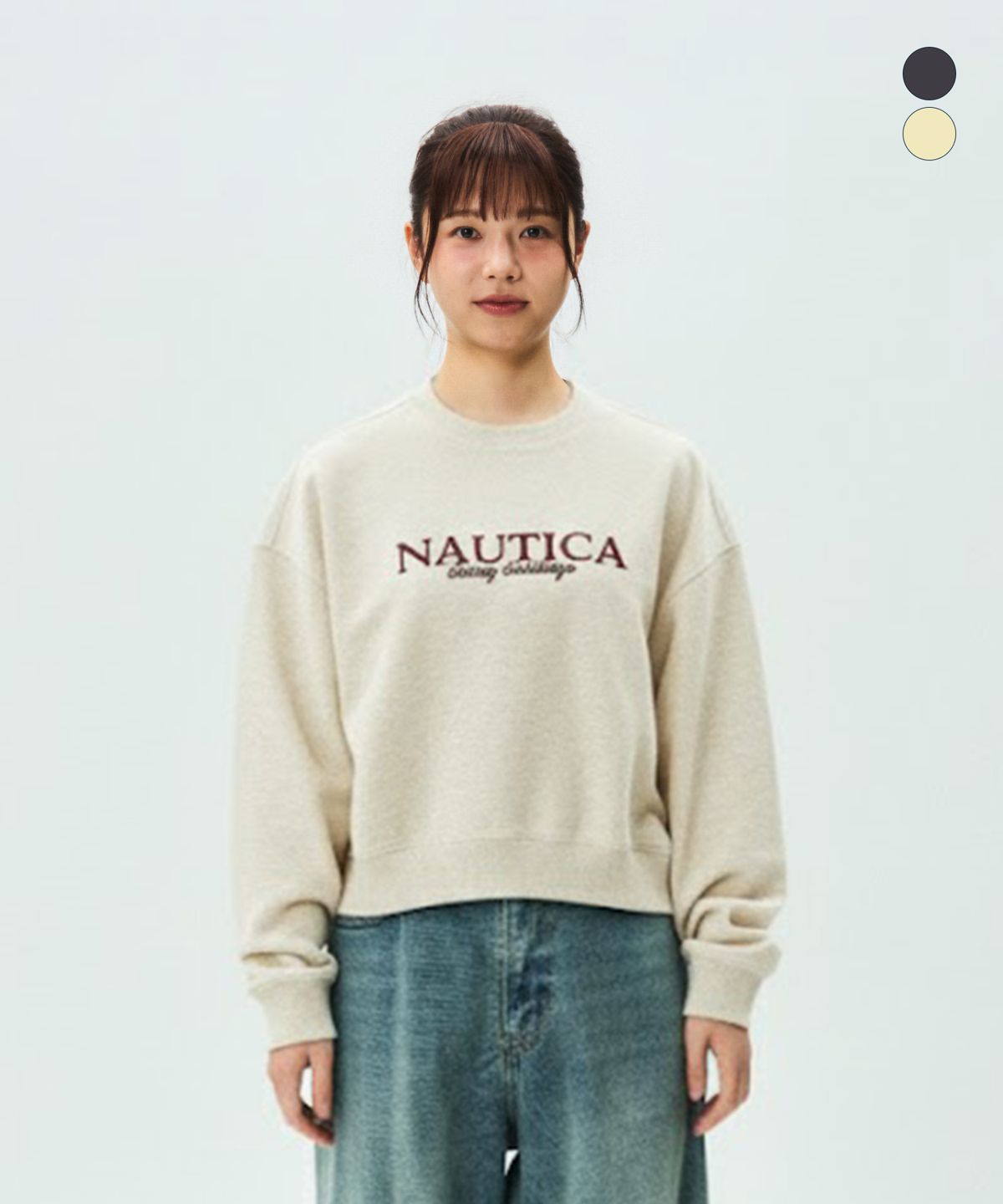 노티카(NAUTICA) W 챌린지 스웨트셔츠 NSW4725