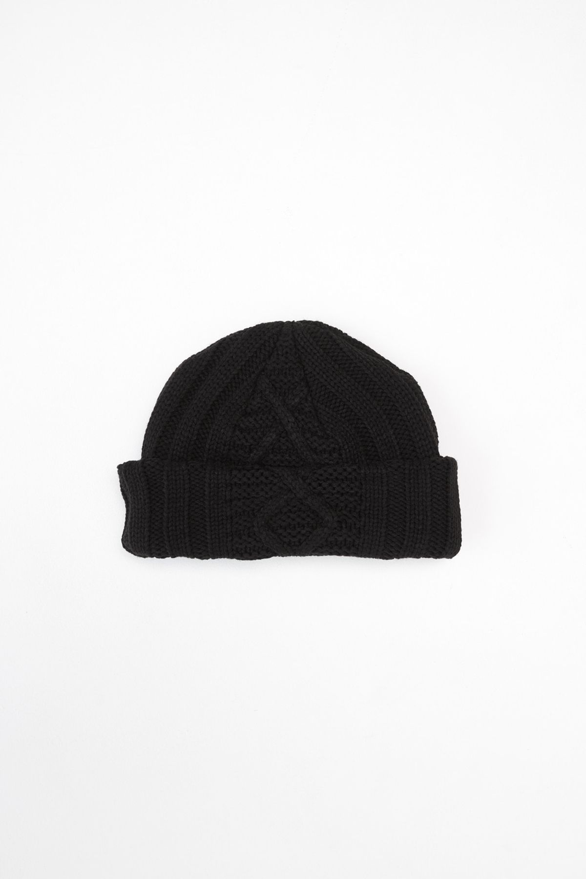 해칭룸(HATCHINGROOM) Jacquard Big Beanie Black