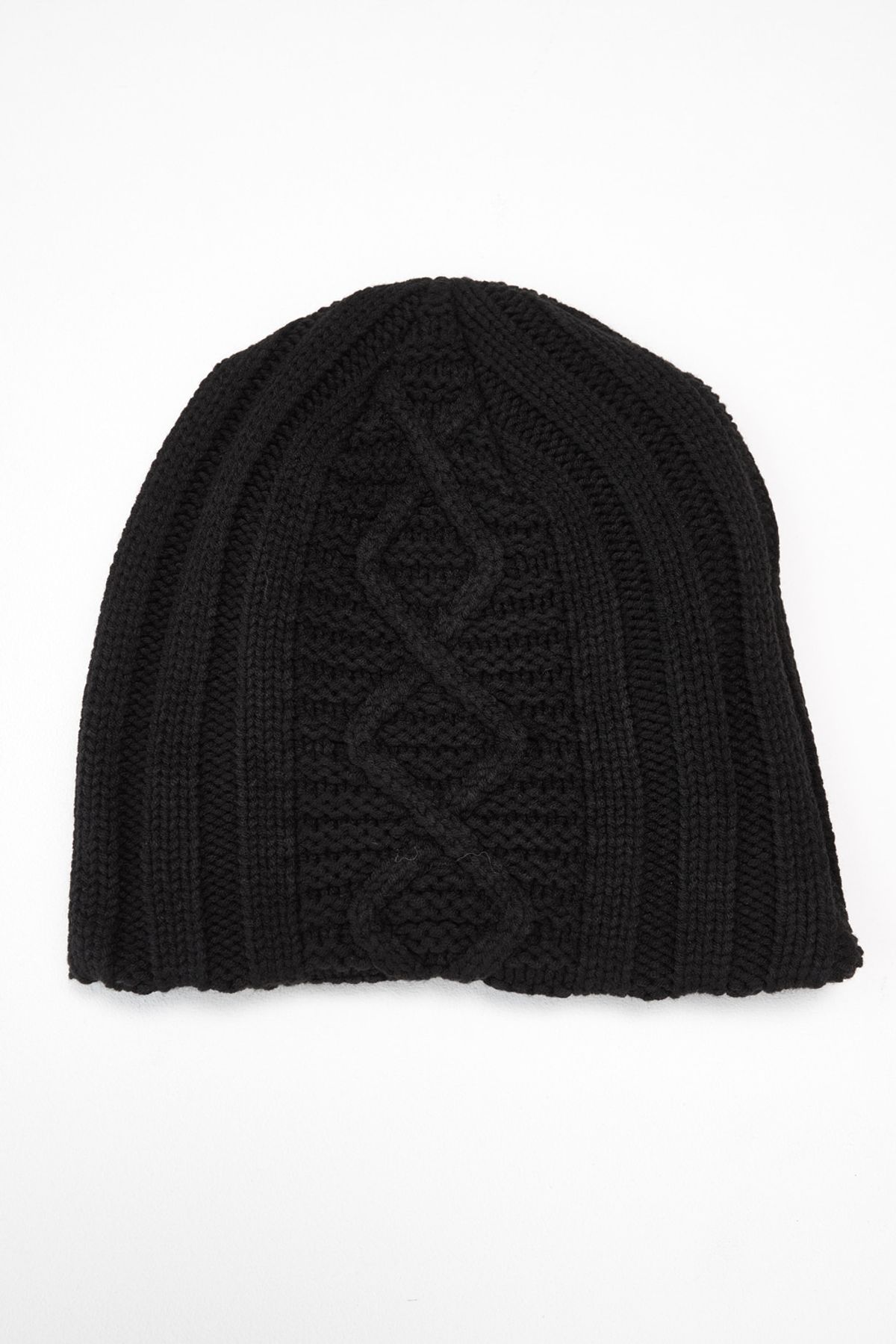 해칭룸(HATCHINGROOM) Jacquard Big Beanie Black