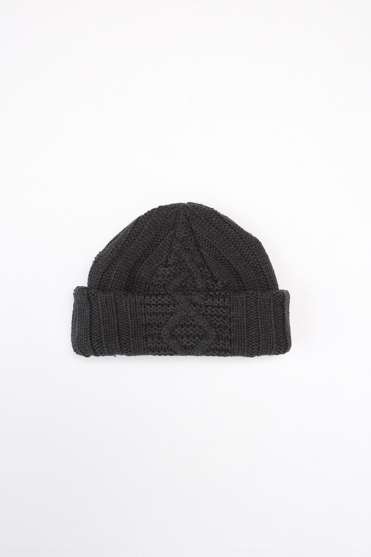 해칭룸(HATCHINGROOM) Jacquard Big Beanie Charcoal