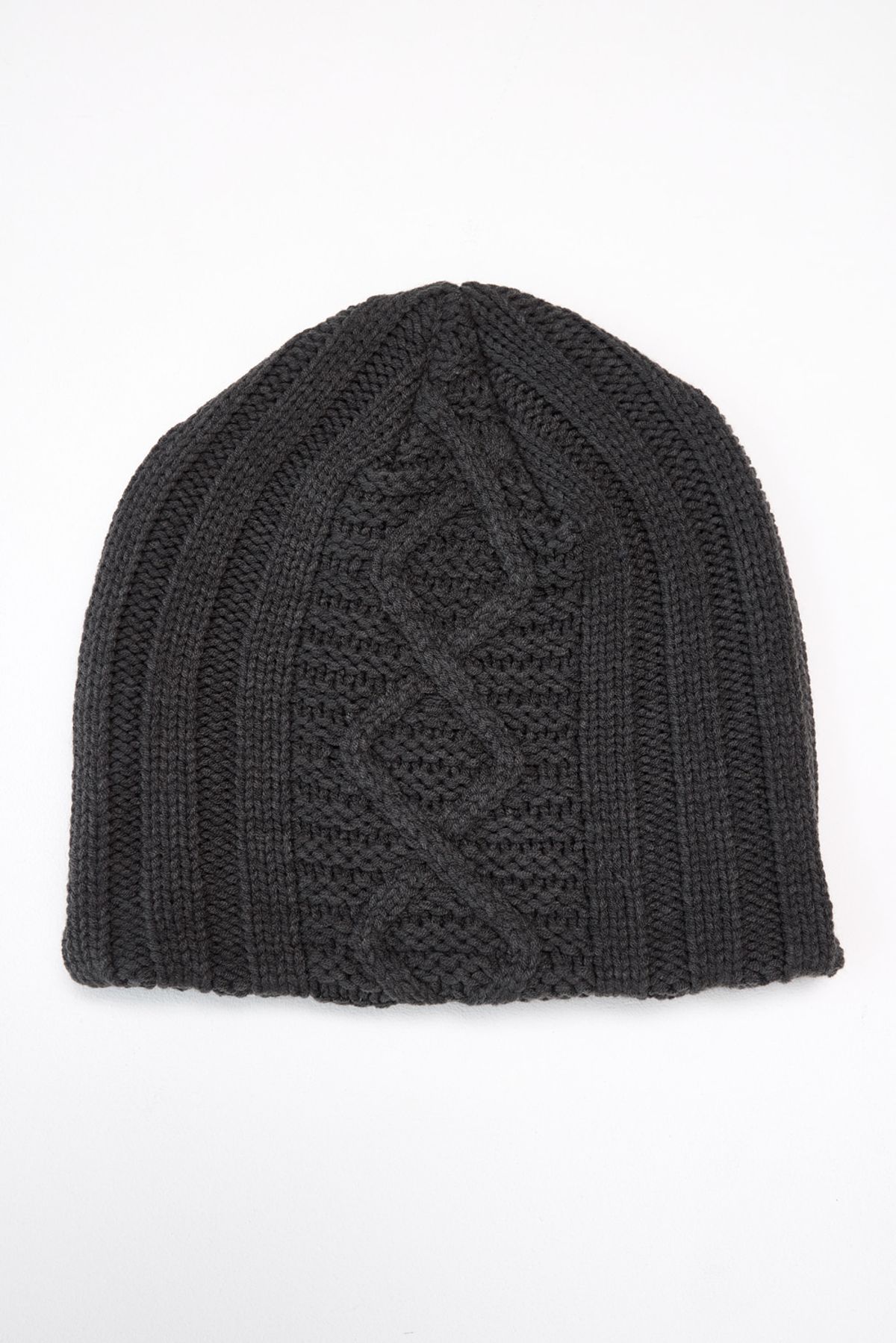해칭룸(HATCHINGROOM) Jacquard Big Beanie Charcoal