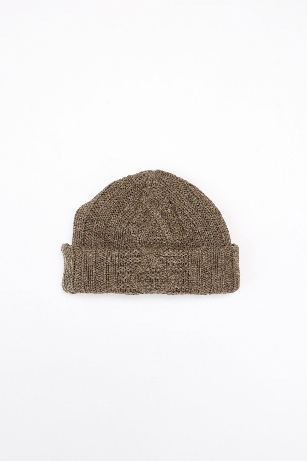 해칭룸(HATCHINGROOM) Jacquard Big Beanie Khaki
