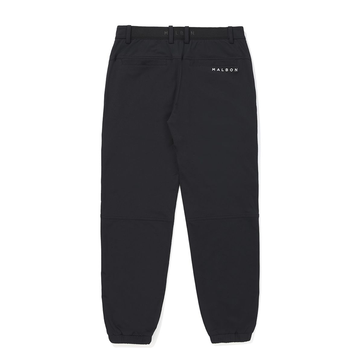 말본 골프(MALBON GOLF) 백 기모 조거팬츠 BLACK (MAN)