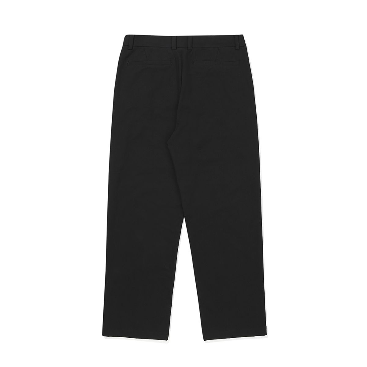 말본 골프(MALBON GOLF) 면 혼방 투턱 팬츠 BLACK (MAN)