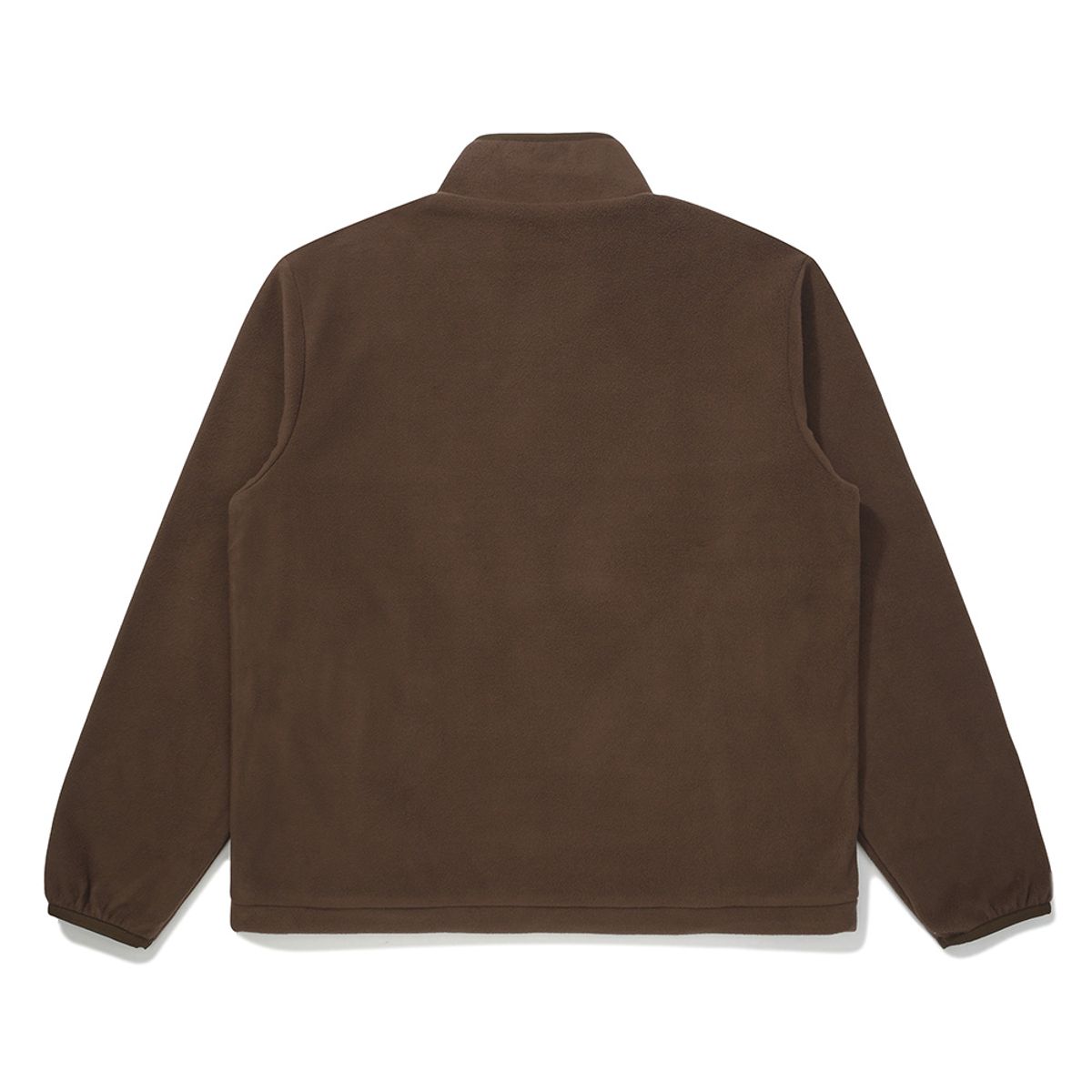 말본 골프(MALBON GOLF) 컬러 블럭 플리스 티셔츠 BROWN