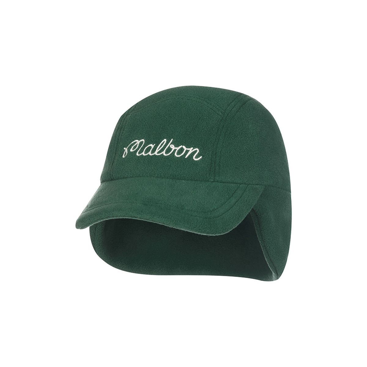 말본 골프(MALBON GOLF) 플리스 귀달이 캡 GREEN