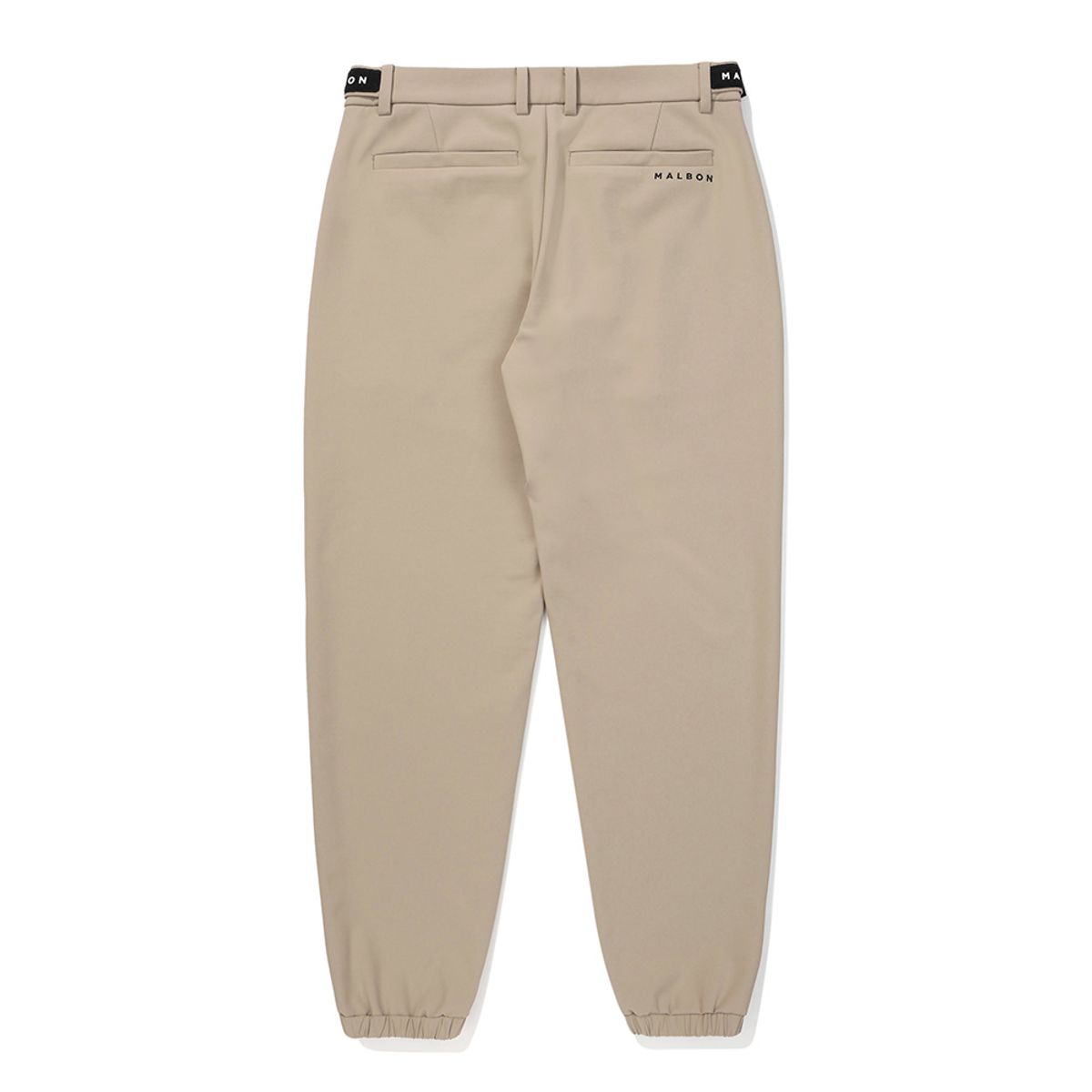 말본 골프(MALBON GOLF) 조거핏 본딩 팬츠 DARK BEIGE (MAN)
