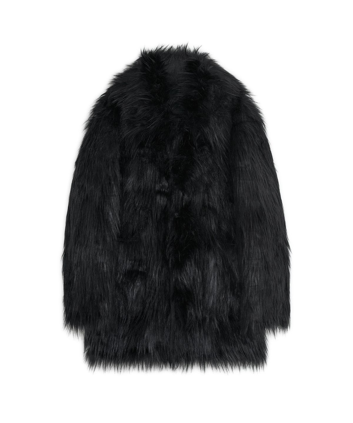 썬번프로젝트(SUNBURNPROJECT) Reversible Fur Mustang, BLACK