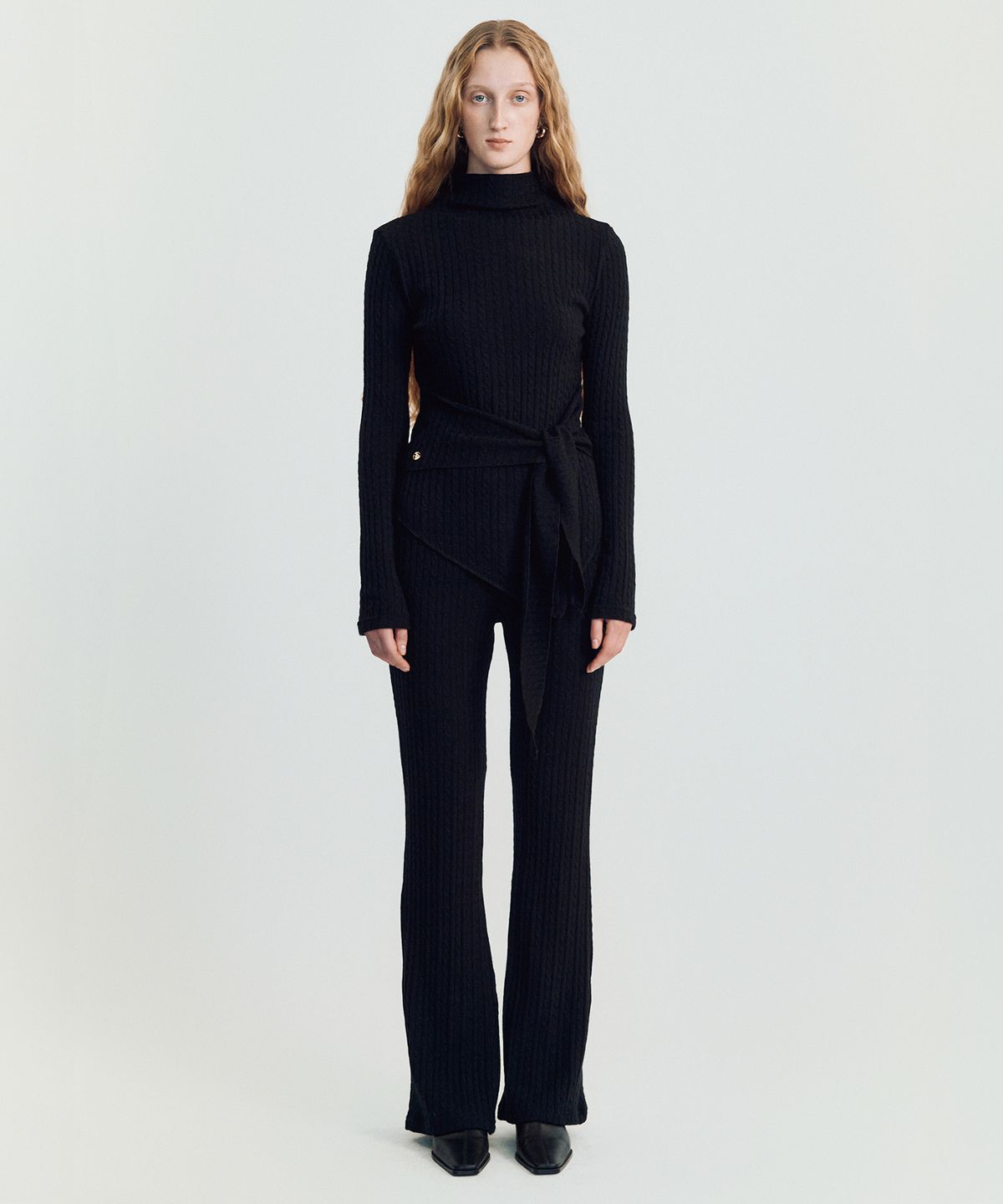 메이버유(MAYVERU) Arro Lounge Knit pants _ Black