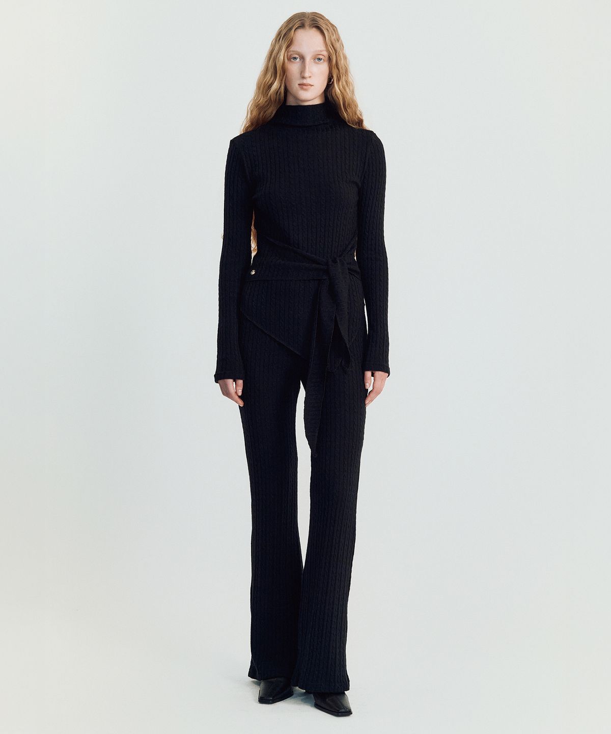 메이버유(MAYVERU) Arro Lounge Knit pants _ Black
