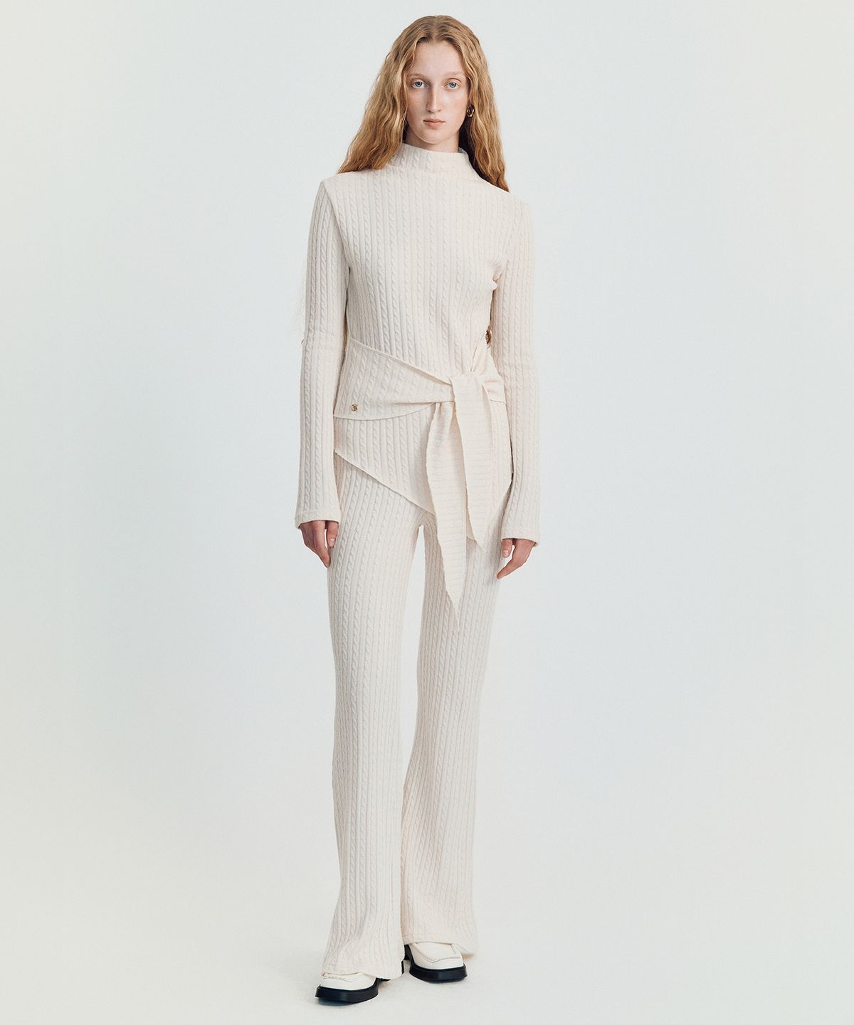 메이버유(MAYVERU) Arro Lounge Knit pants _ Beige