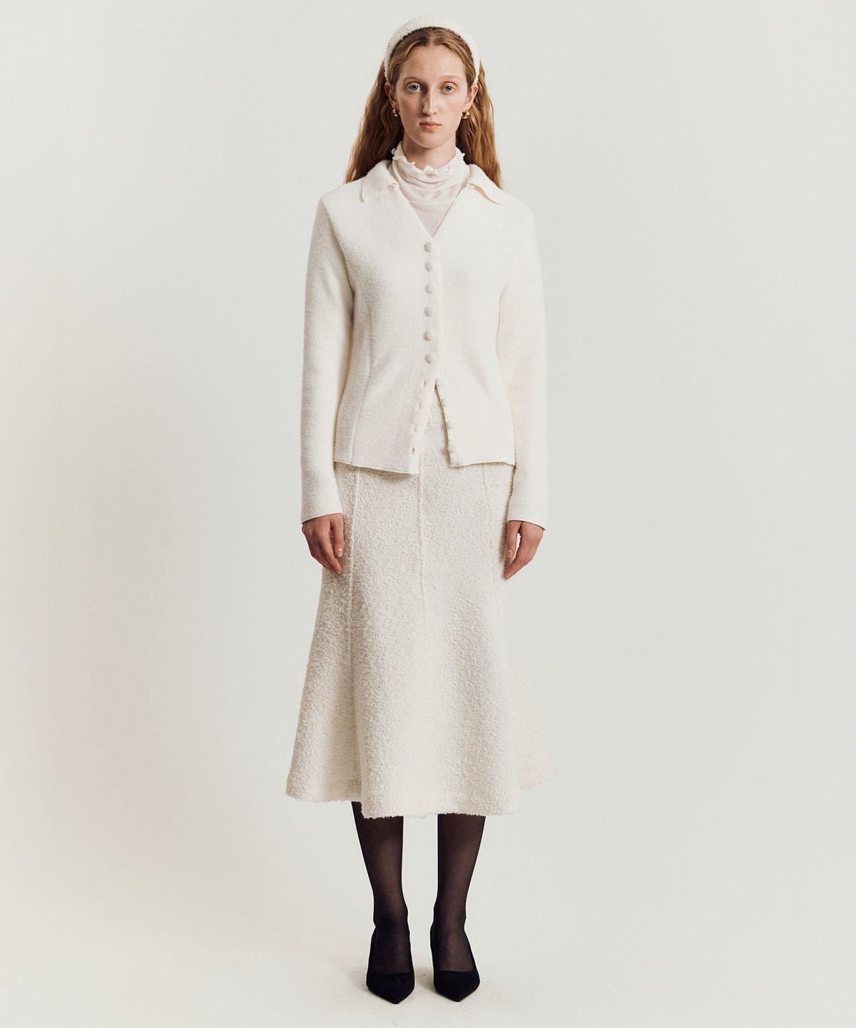 메이버유(MAYVERU) Prim turtleneck t-shirt _ Ivory