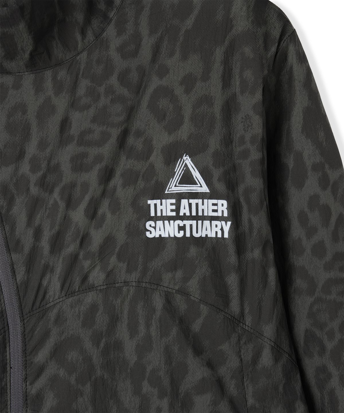 타스 (디아더생츄어리)(TAS (THEATHERSANCTUARY)) 에테르 오블리크 러닝 자켓 (레오파드)