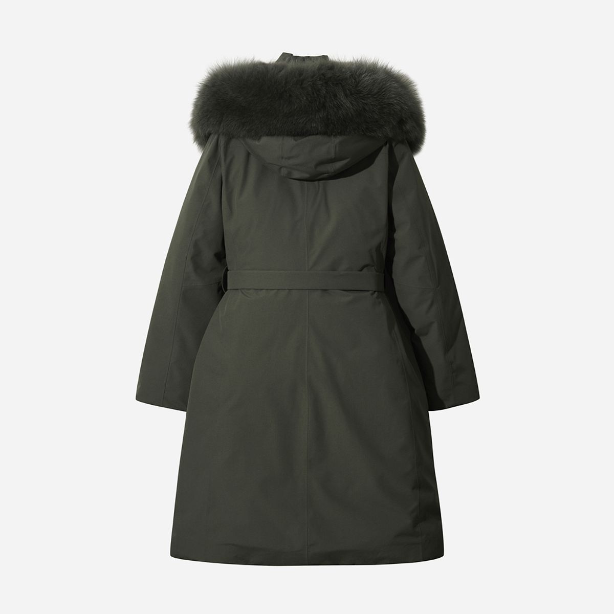 디오디(DOD) 여성) 데카히트 구스 롱다운 자켓(D.CHARCOAL GREY)