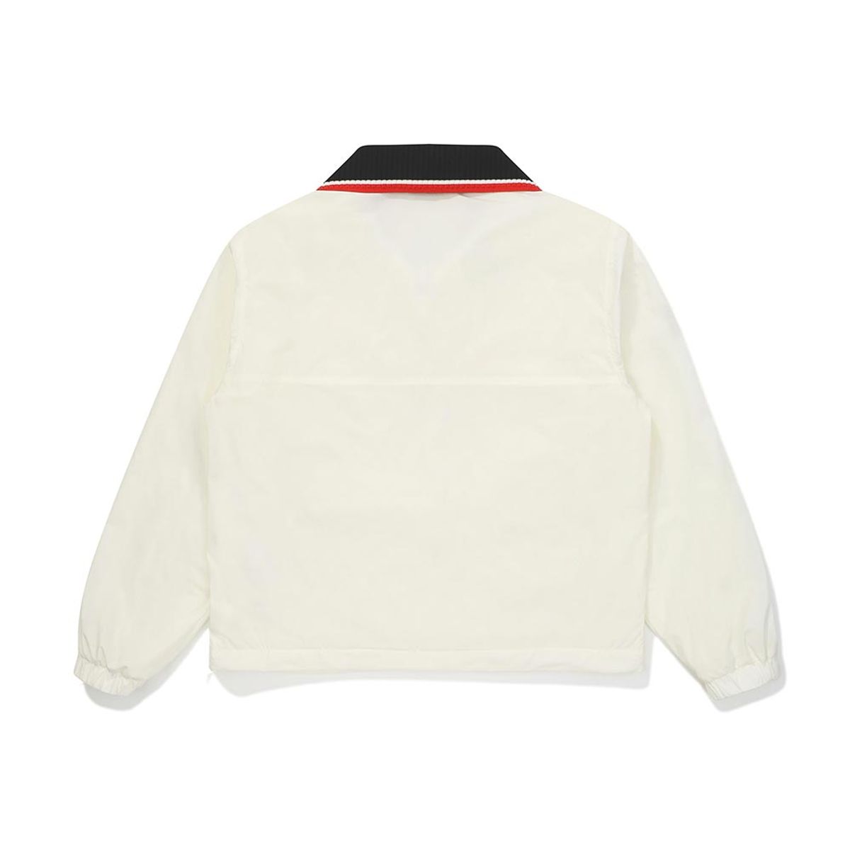 말본 골프(MALBON GOLF) 여성 니트에리 웜 라이닝 아노락 IVORY (WOMAN)
