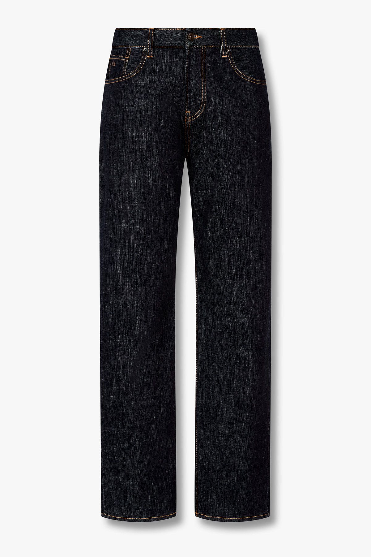 아르마니 익스체인지(ARMANI EXCHANGE) 남성 슬림 핏 인디고 데님 팬츠_다크 인디고 A415340003