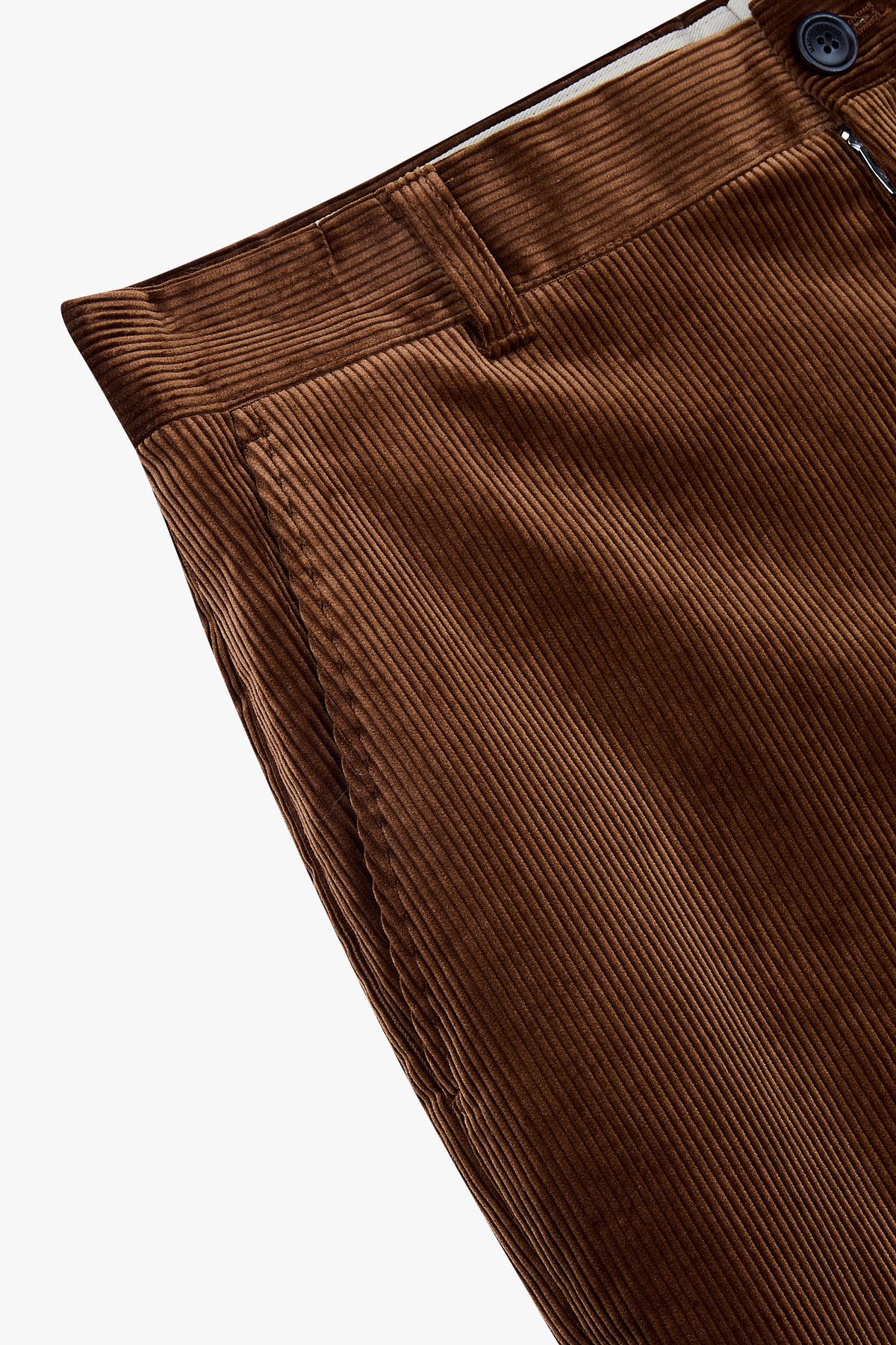 맨온더분(MAN ON THE BOON) 코듀로이 레귤러 팬츠_카멜 4715304009