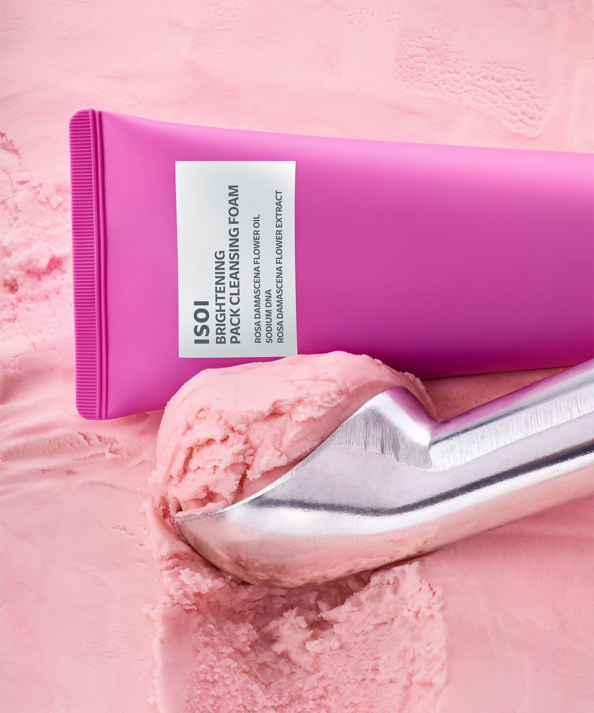 아이소이(ISOI) [로즈PDRN] 브라이트닝 팩 클렌징 폼 125ml