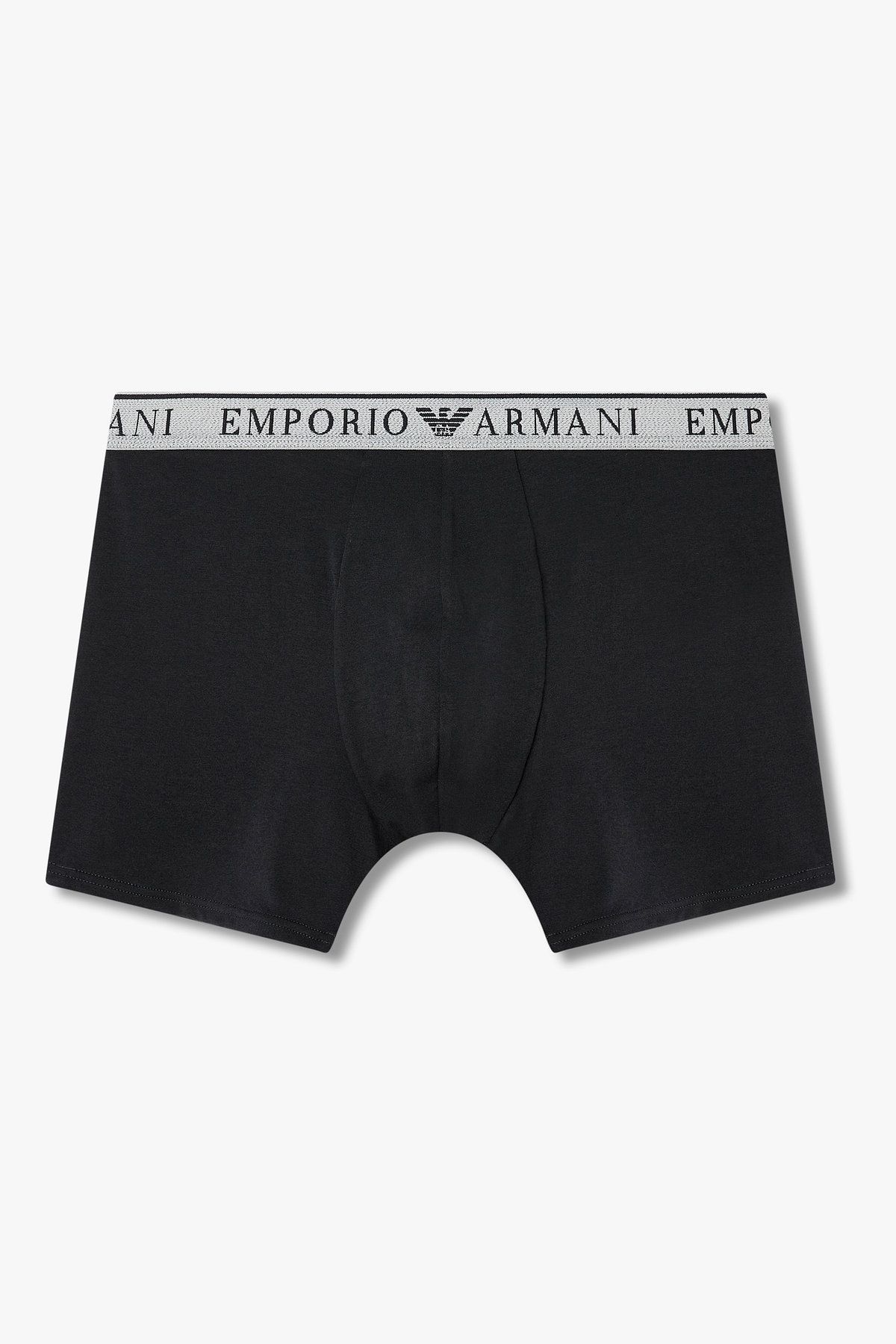 엠포리오 아르마니 언더웨어(EMPORIO ARMANI UNDERWEAR) 남성 로고 밴딩 코튼 드로즈_블랙 0815312077
