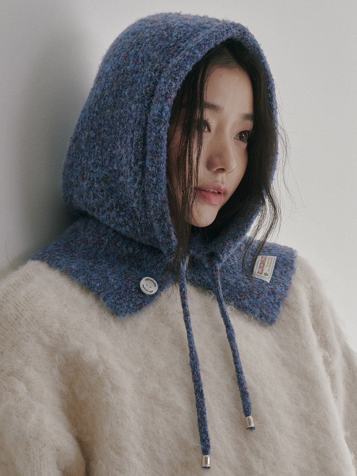 올인컴플리트(ALLINCOMPLETE) 패밀리 스프링클 부클 바라클라바 어덜트 (블루)
