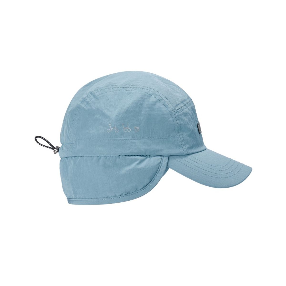 브롬톤 런던(BROMPTON LONDON) EARFLAP CAMP CAP - BLUE (P255AHA110)