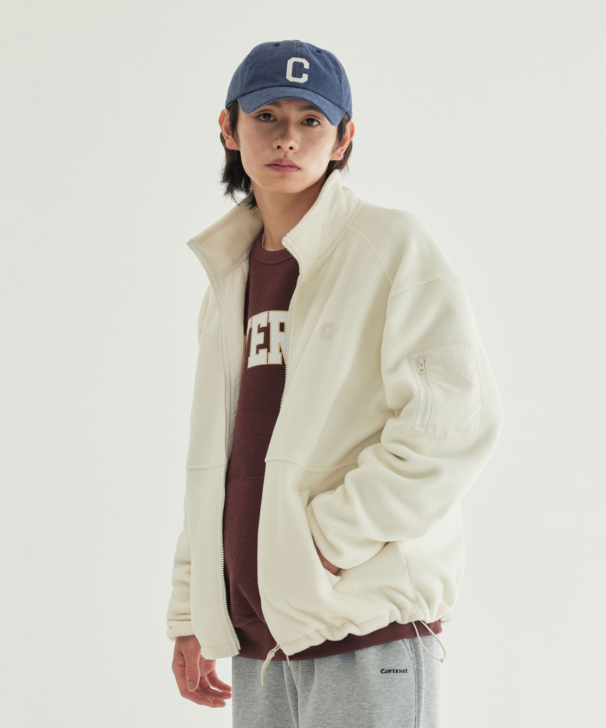 커버낫(COVERNAT) 웜온 플리스 자켓 (4Color)