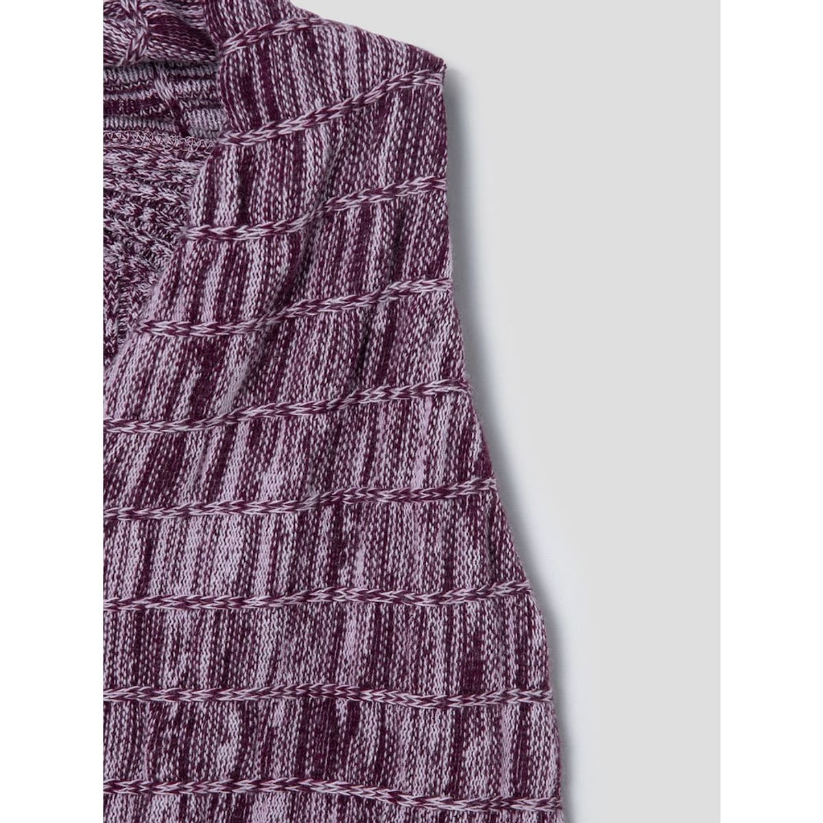 앙개(ANGGAE) Multiple Knit Vest  Magenta