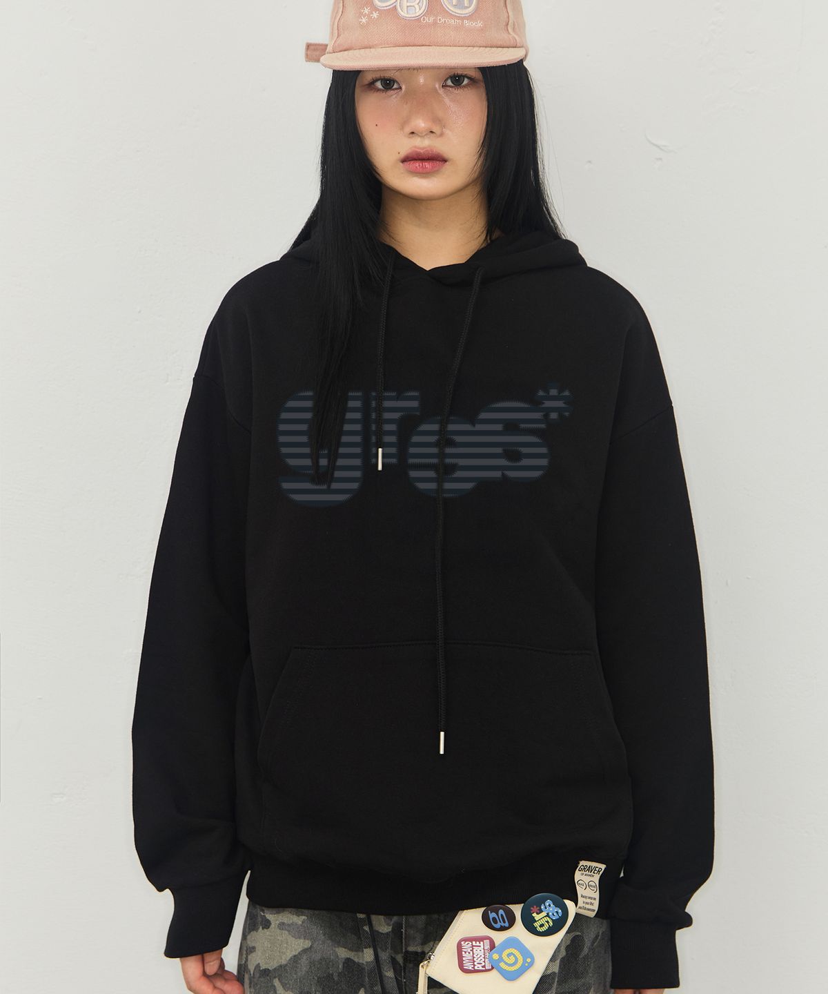 그레이버(GRAVER) [UNISEX]GRAE-S 스트라이프 후드티_5color