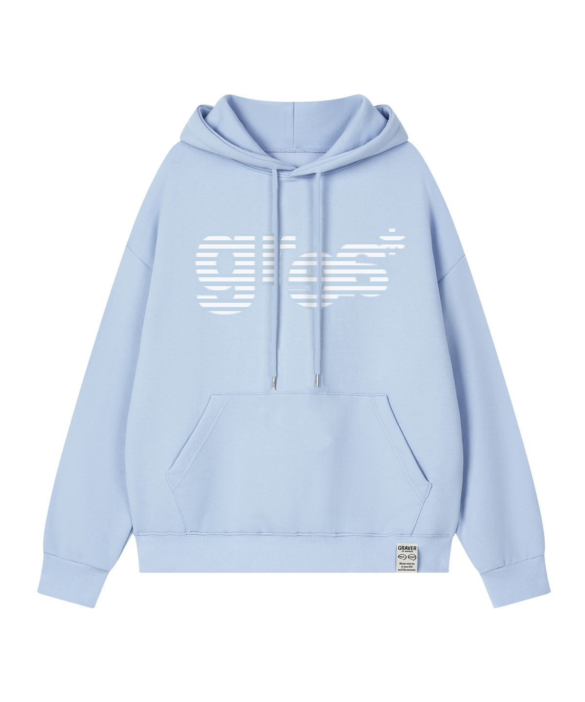 그레이버(GRAVER) [UNISEX]GRAE-S 스트라이프 후드티_5color
